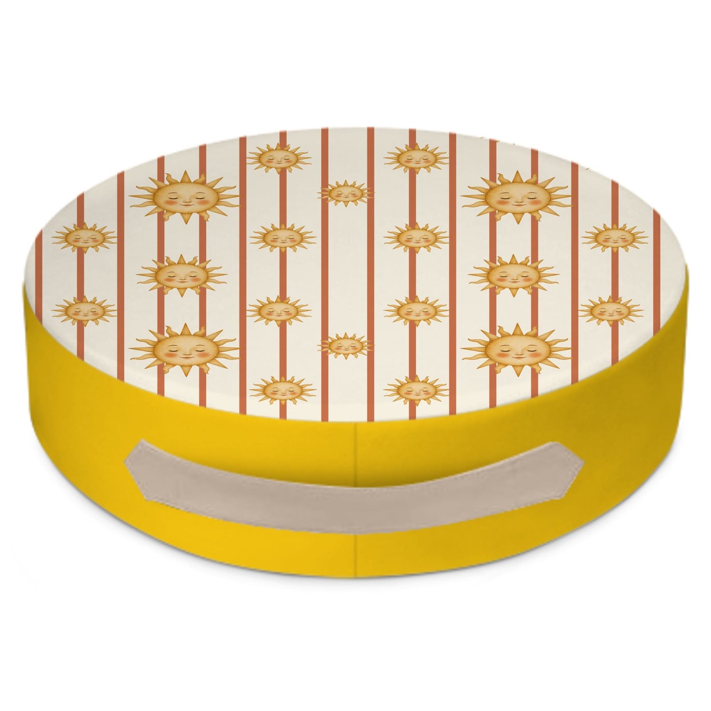 Soleil Round Floor Cushion