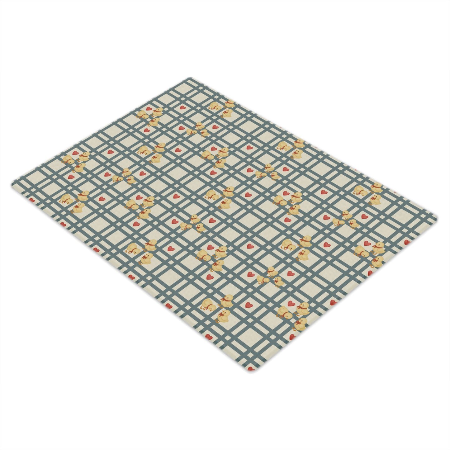 Cottage Baby Chick Glass Chopping Board