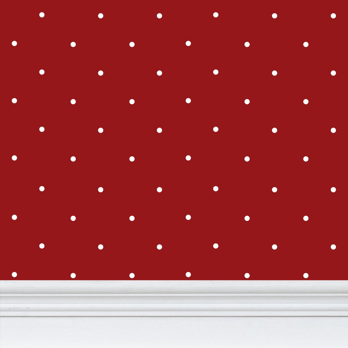 Red Polka Dot Wallpaper