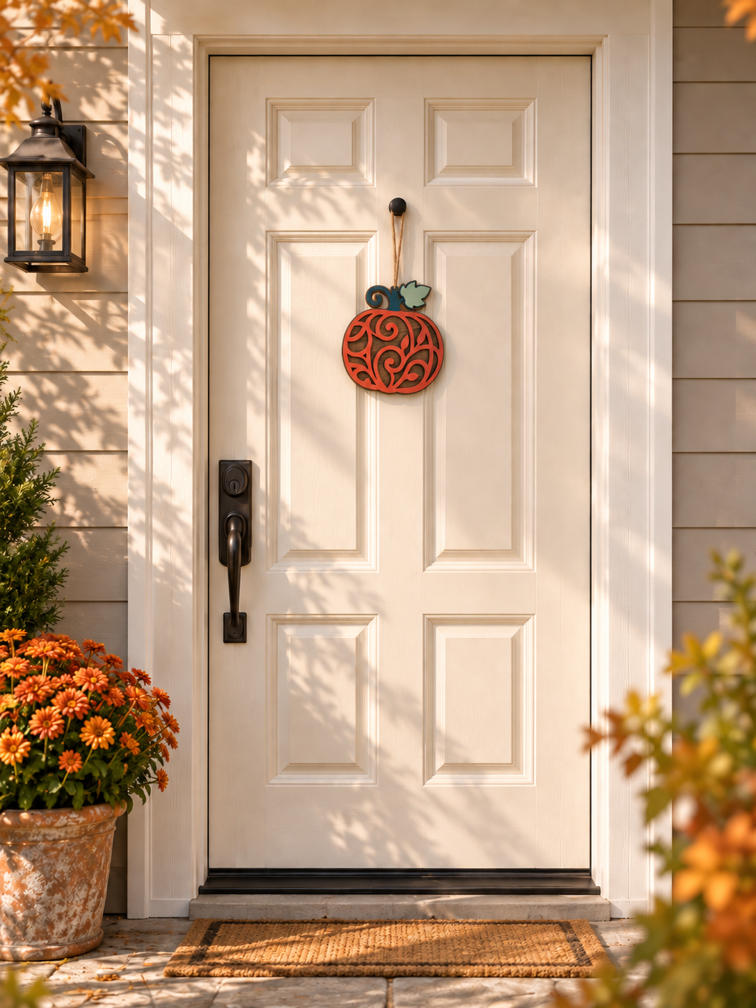 Pumpkin Zucca decorativa in legno –