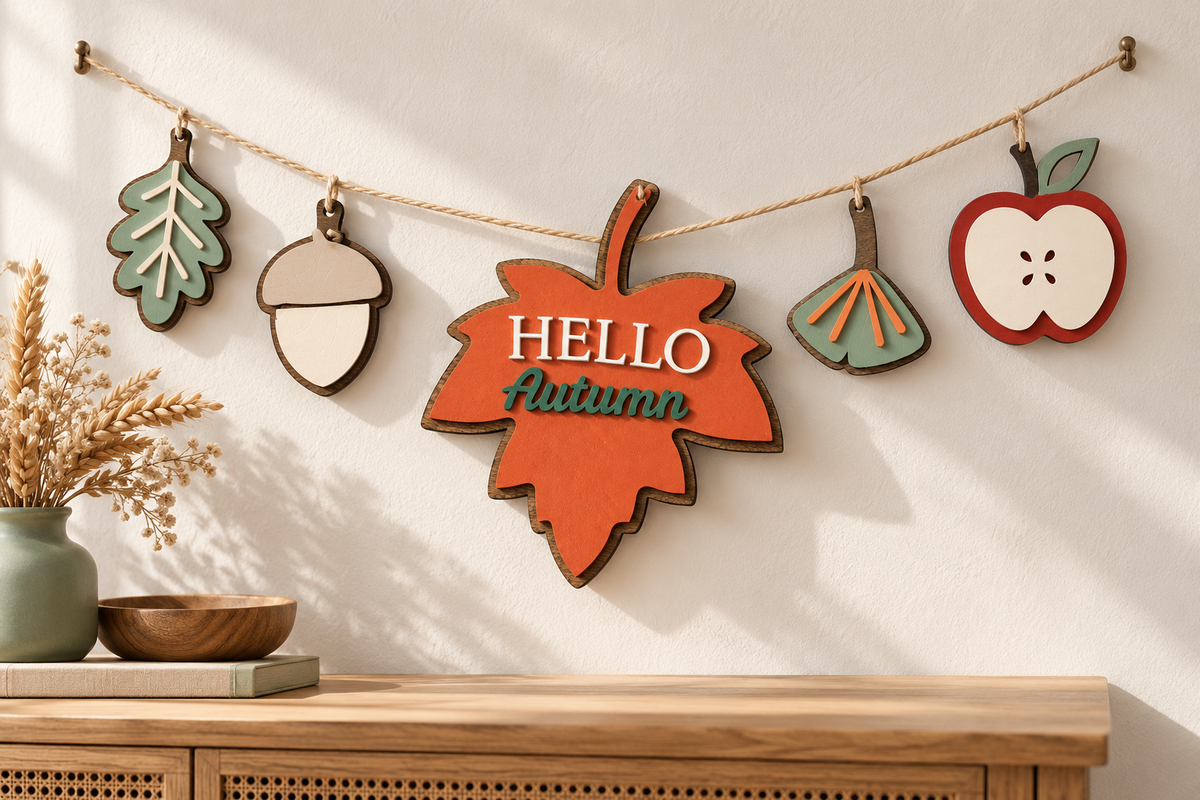 Hello Autumn – Decorazione Autunnale da appendere