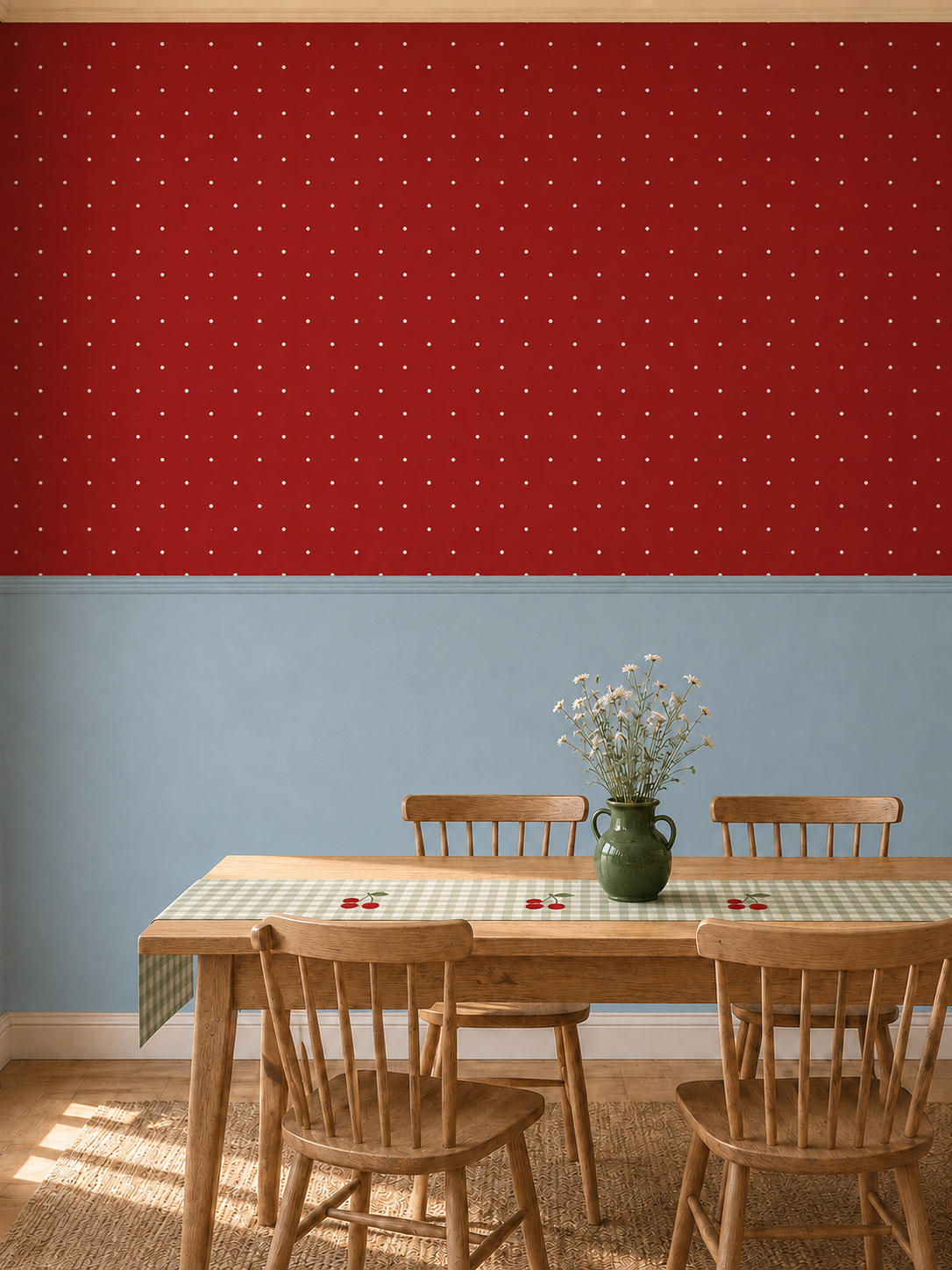 Red Polka Dot Wallpaper