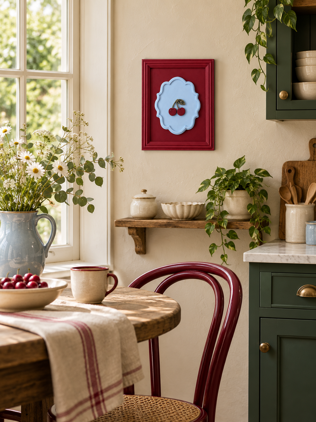 Quadretto in legno Cherry