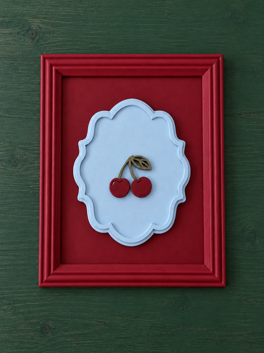 Quadretto in legno Cherry