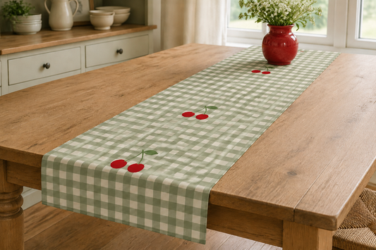 Cherries Table Runner